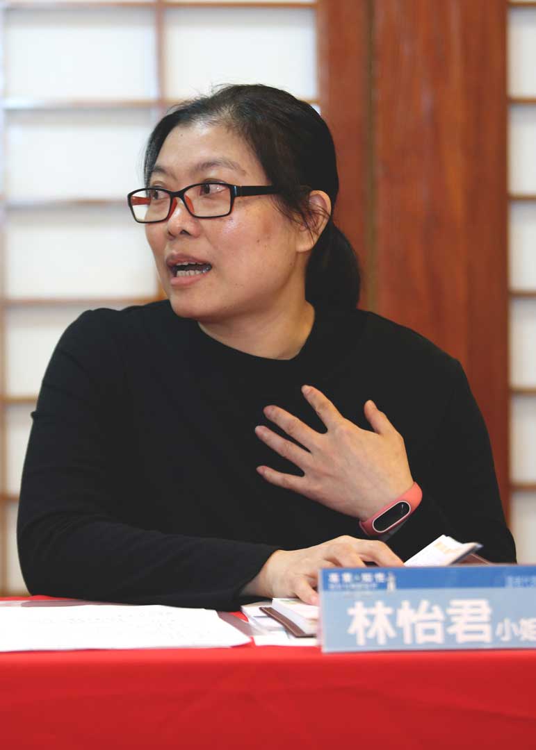 讀者代表林怡君表示，吾愛吾家的內容豐富多元，尤其是寵物的介紹很受用。