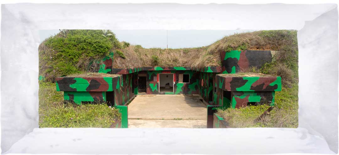 鐘貫升與同行夥伴，齊心協力將裁撤廢棄的據點，牆壁重新上漆並修剪四周雜草，煥然一新