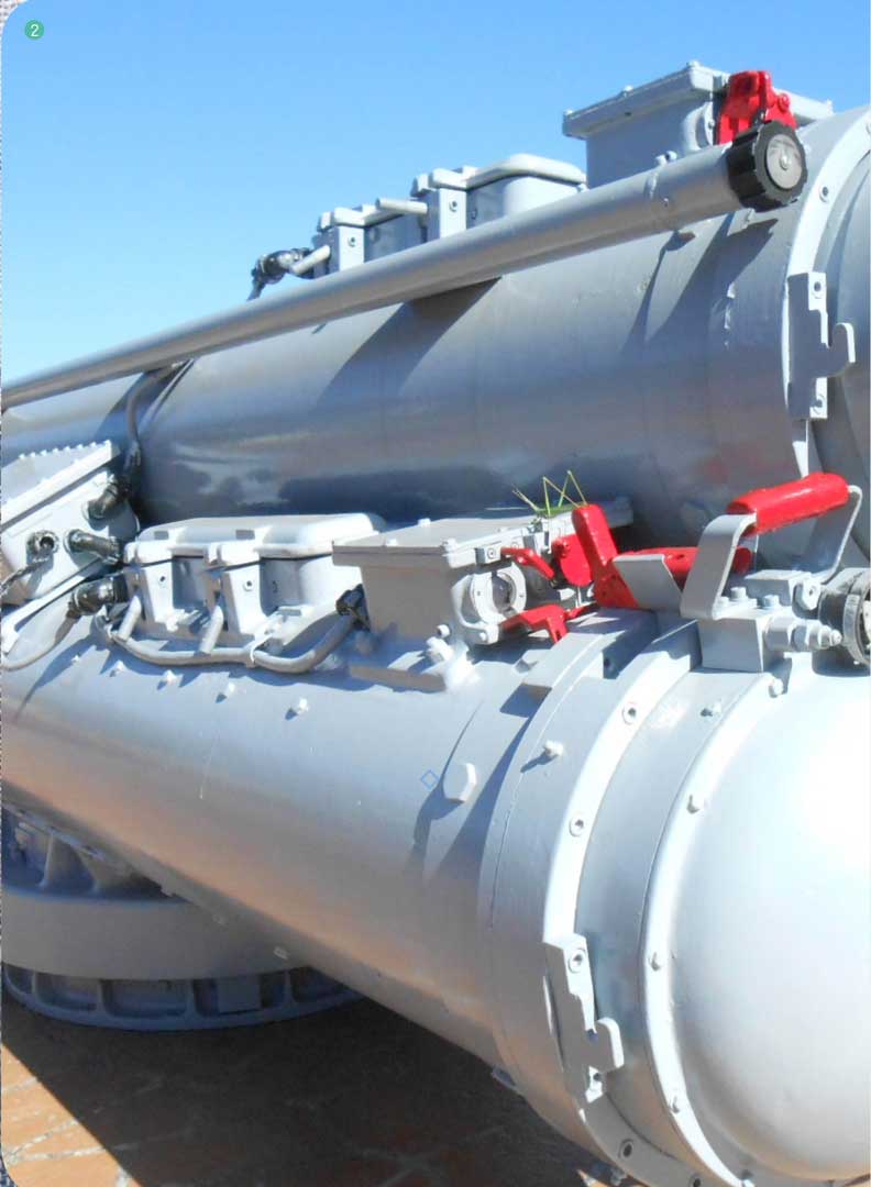 花蓮東大門陳展具有歷史價值的除役國軍武器裝備，受到許多遊客及軍事迷的喜愛。