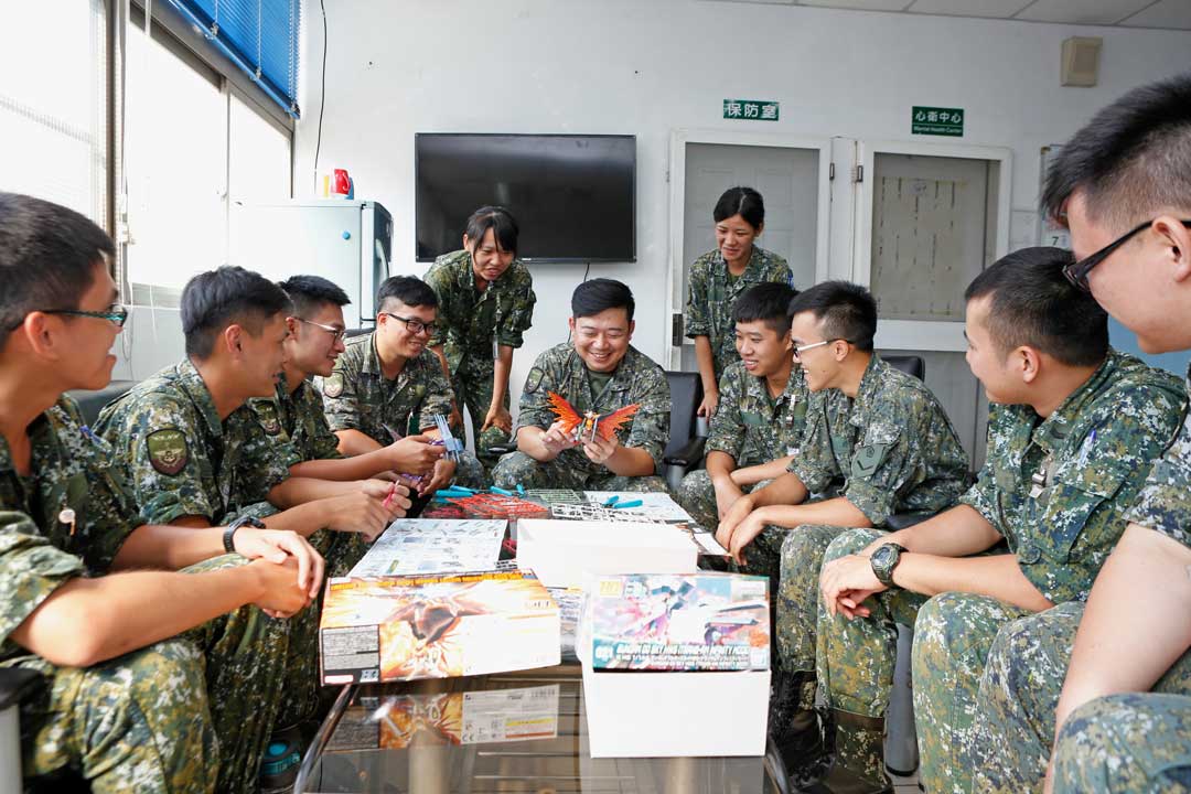 在模型的組裝過程裡，可以培養按部就班的耐心。