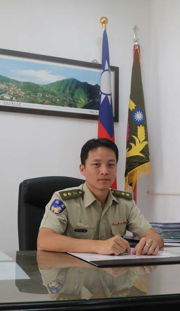 榮獲今年國軍楷模的李茂暘，用心帶領全隊官兵，讓基隆憲兵隊訓練有素，士氣高昂，各項評比均名列前茅。