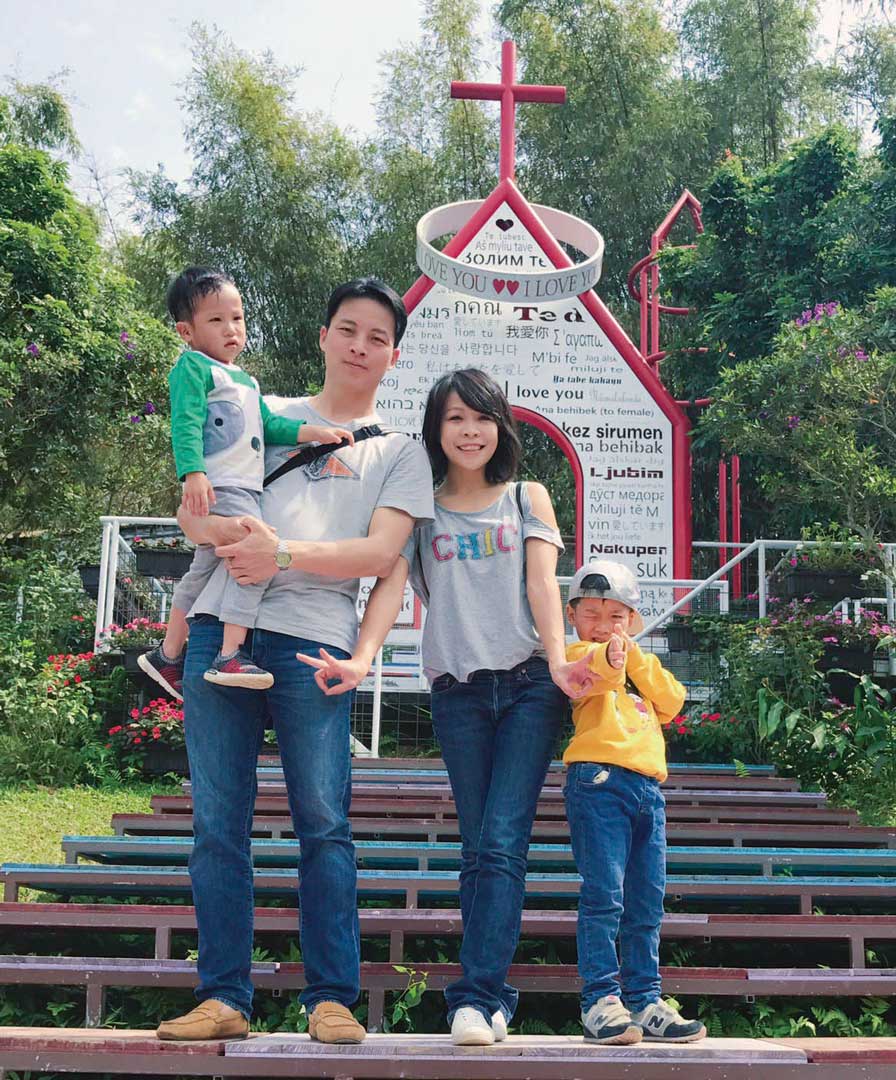 賢慧的妻子與寶貝兒子，是李茂暘最大的精神支柱。