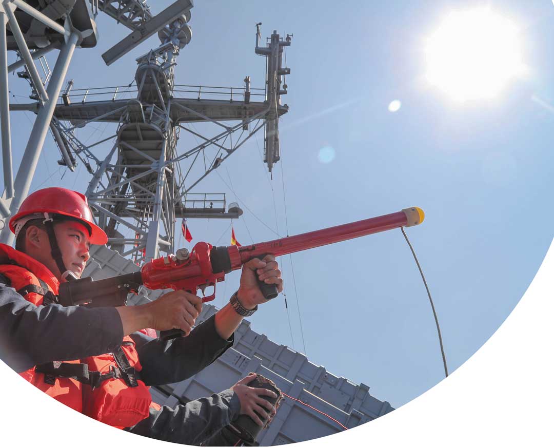 歷經36天航程，官兵展現高昂戰鬥意志，圓滿達成年度敦睦遠航訓練任務。