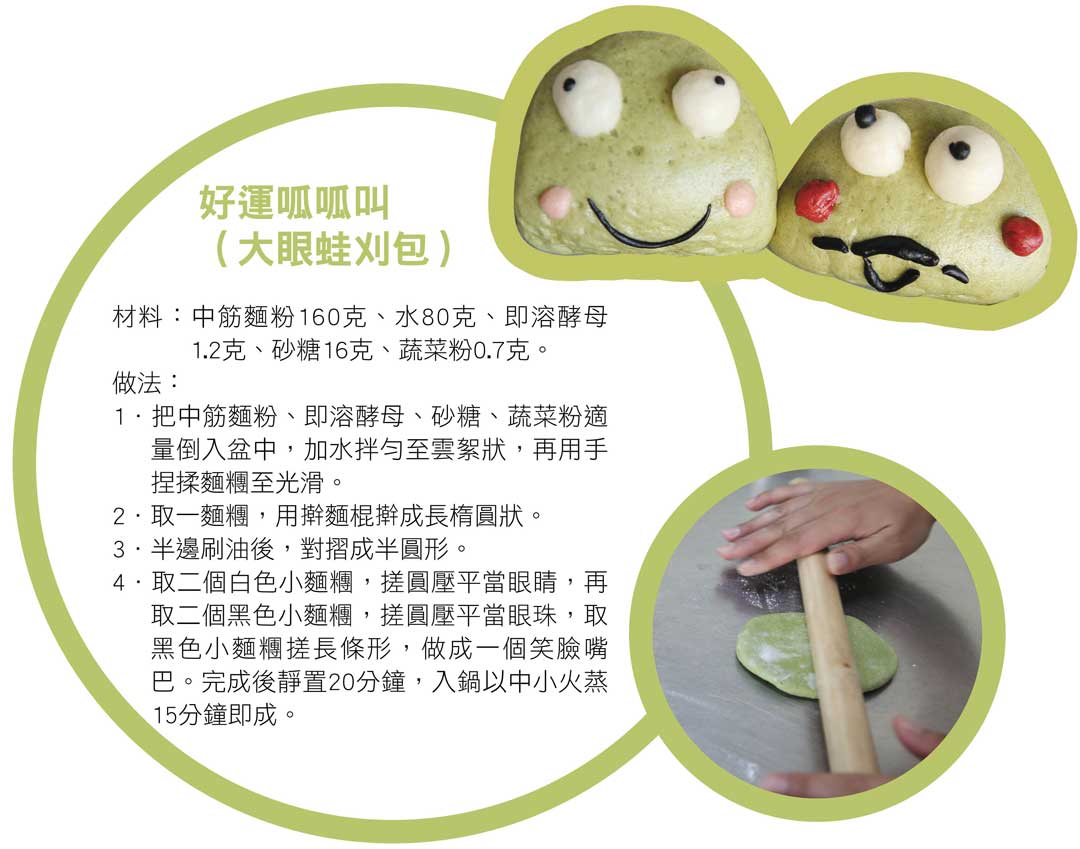 好運呱呱叫（大眼蛙刈包）