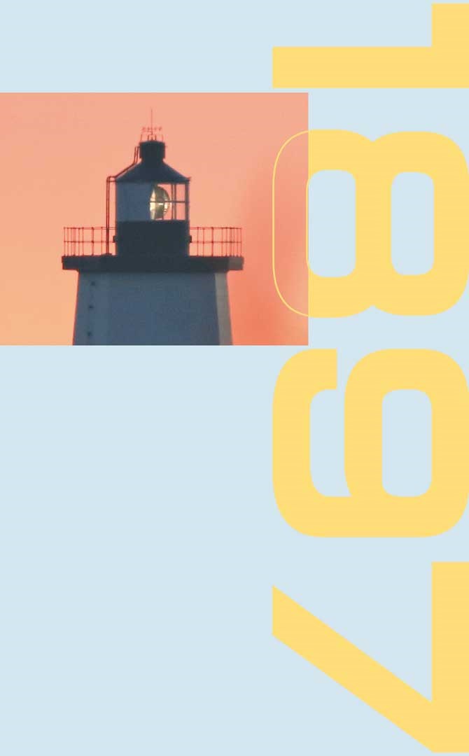 民國70年裝設霧笛的富貴角燈塔，是臺灣歷史上首次出現的航路標誌。