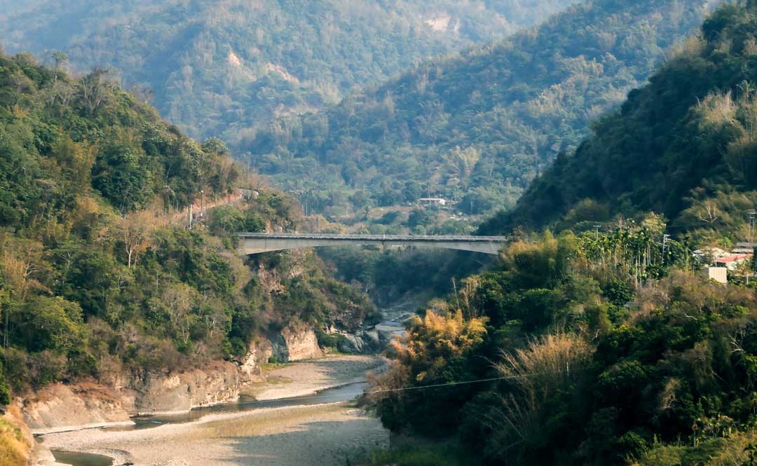 「大埔橋」，是嘉義縣大埔鄉必經要道。