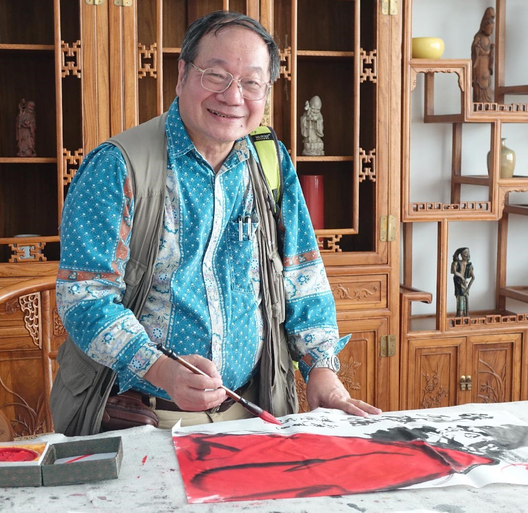 多才多藝的唐健風致力傳播美的力量，雖然忙碌，但內心卻充滿快樂。