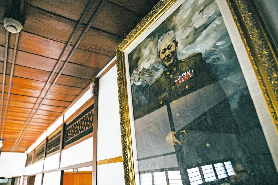 孫立人油畫像是鎮館三寶之一。