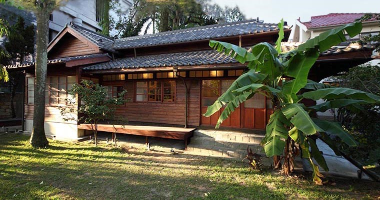 綠意盎然的孫運璿科技·人文紀念館，於民國95年被指定為市定古蹟。