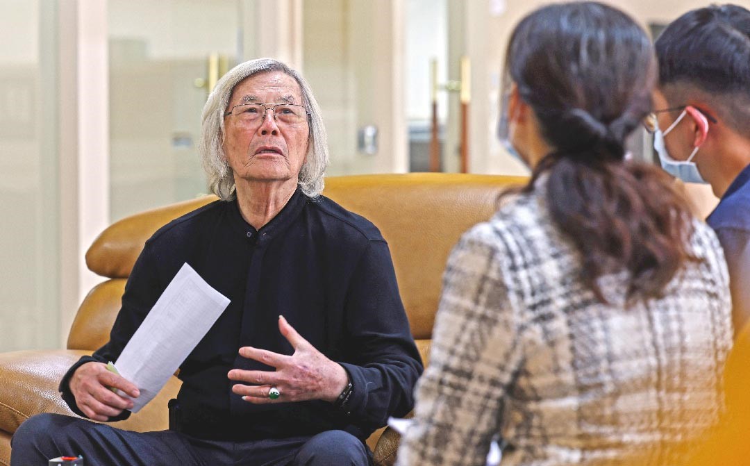 韓碧祥在接受採訪時，強調服兵役，接受軍事磨練砥礪心志，才能同感國家安全的重要性。