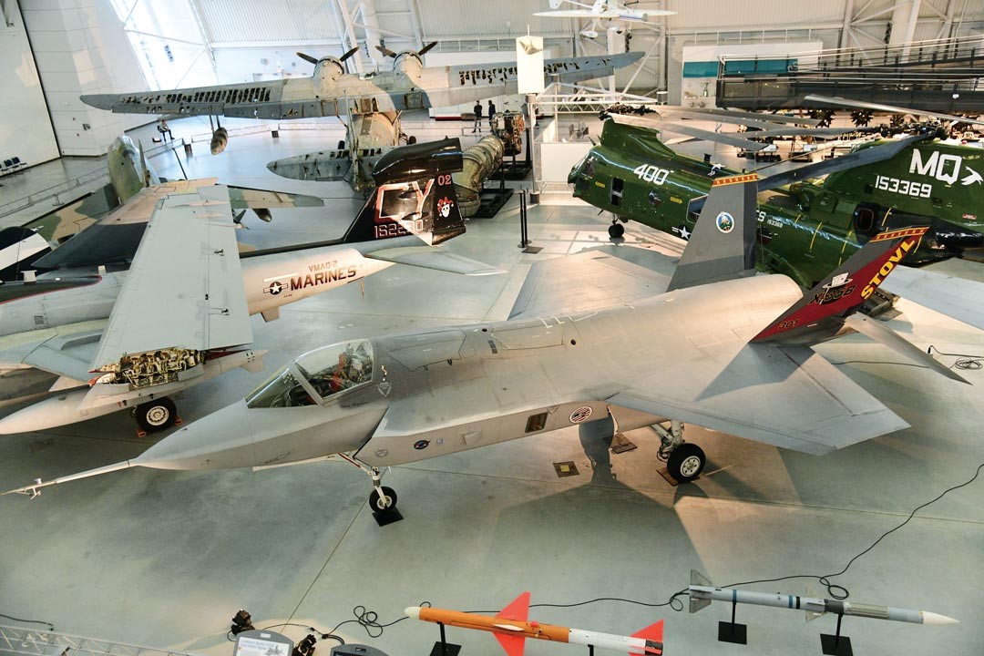 F-35的前身─聯合打擊戰鬥機（JSF）的測試機之一X-35B。