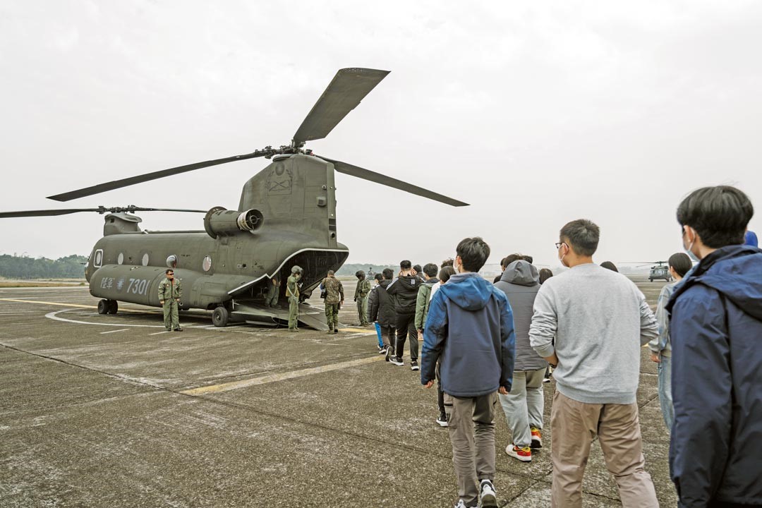 戰鬥營活動，青年學子認同「全民國防」及「加入國軍團隊」的推動，助益甚大。