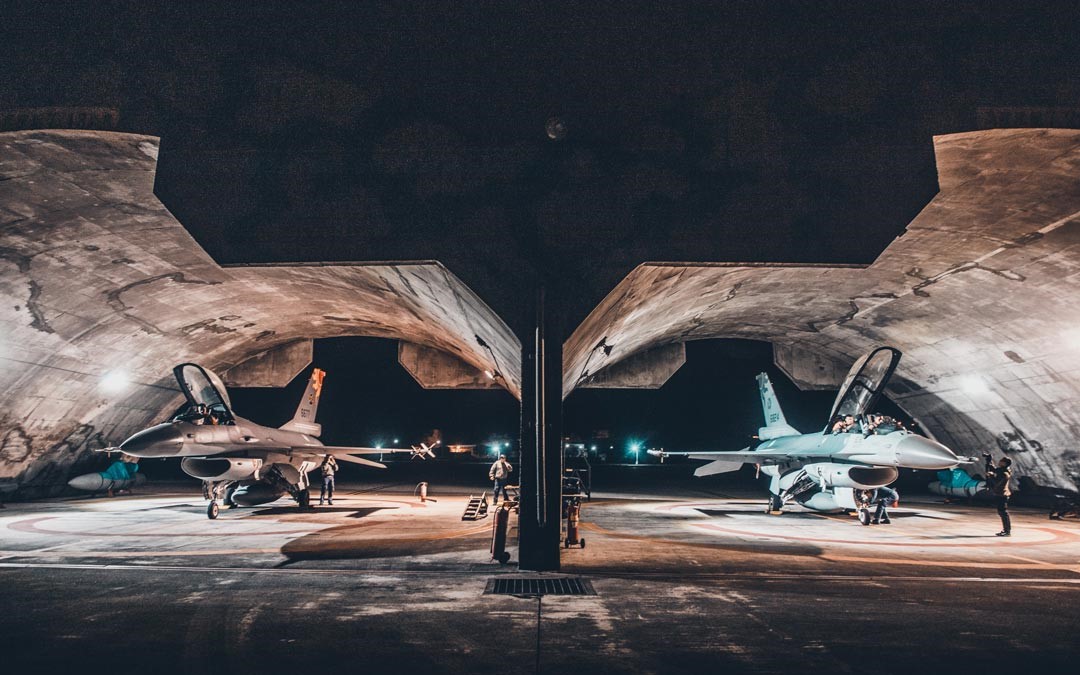 我國空軍戰機衝場撼人心。